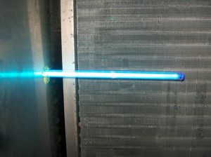 Ultraviolet light used in hvac