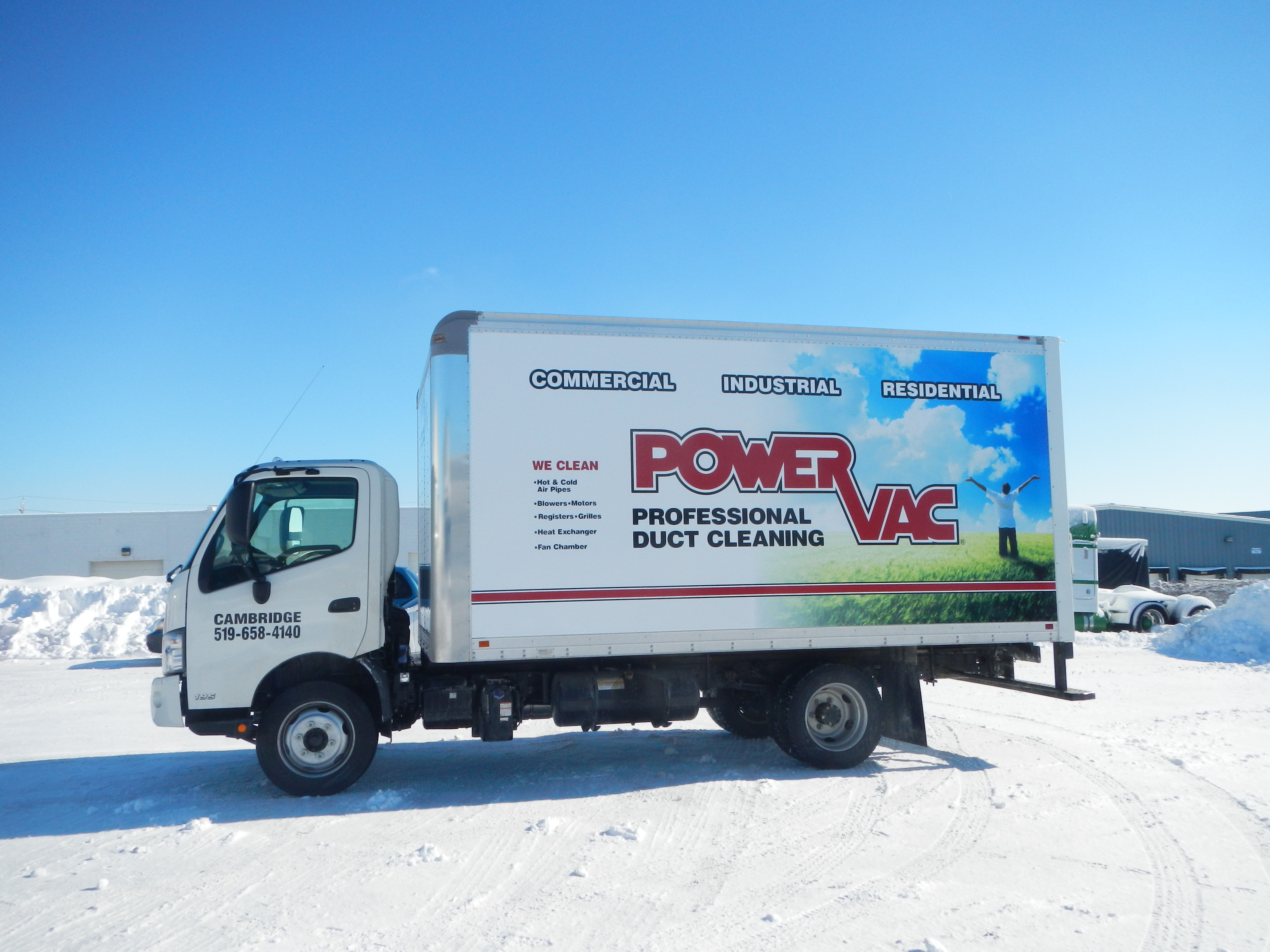 New Power Vac Truck